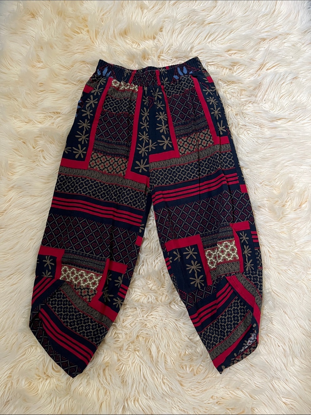 100% cotton capris